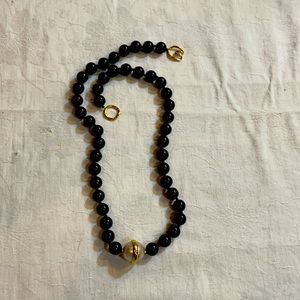 Designer Necklace -Gumps with gold plated findings